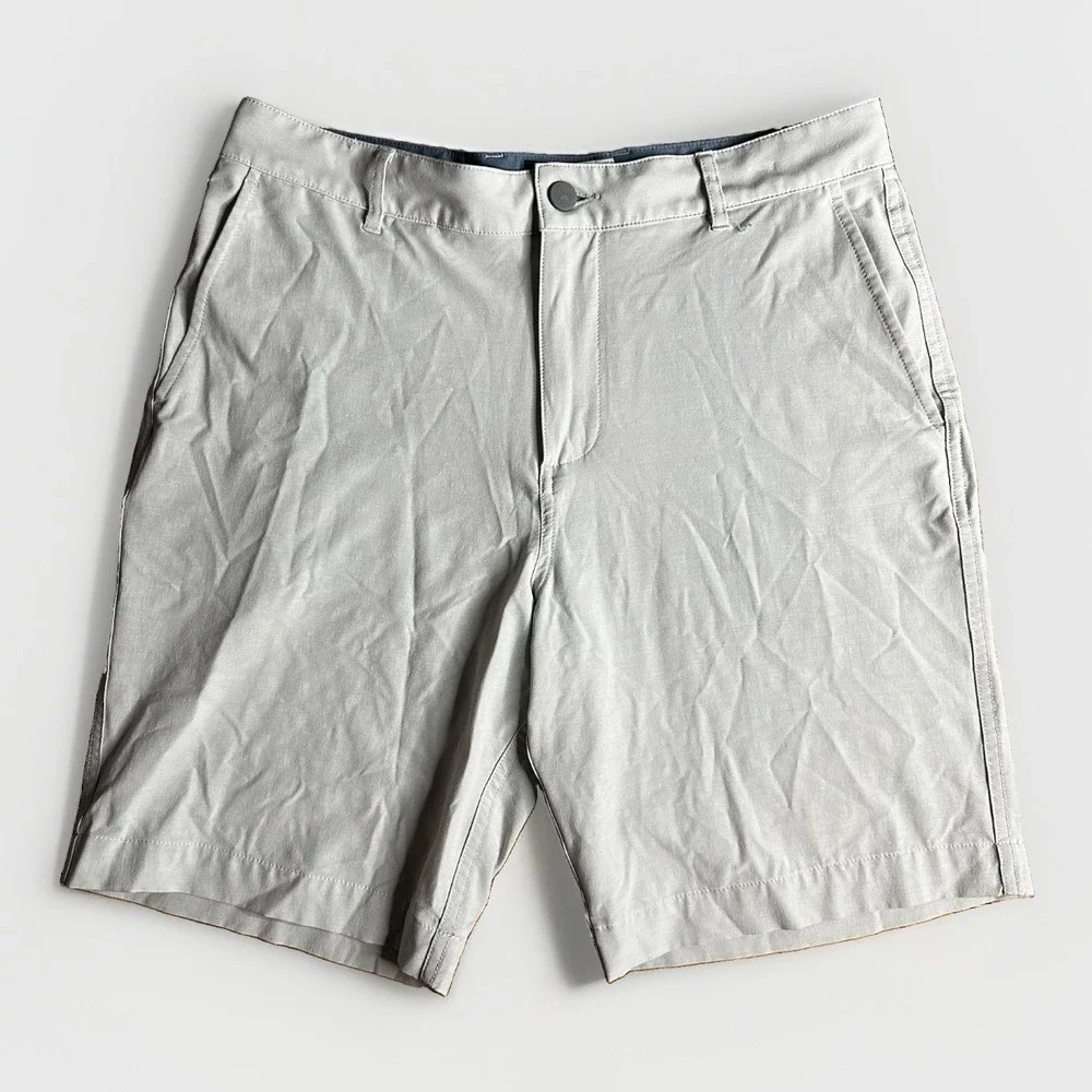 Faherty Shorts Mens 32 All Day Chino 9 In Stretch Casual Summer Performance